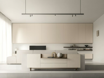 AKKA - Sectional wooden storage wall by Santalucia Mobili - view 3